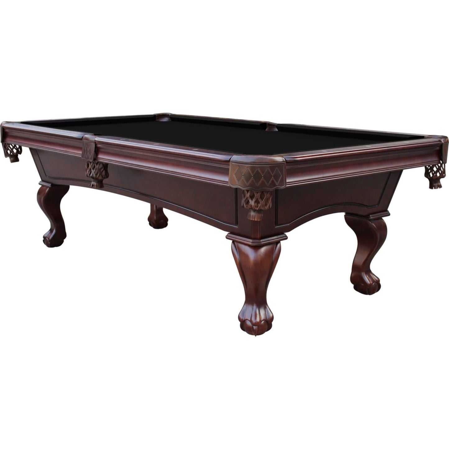 Playcraft Charles River 8' Slate Pool Table w/ Drop Pockets - PTCHRCHT08
