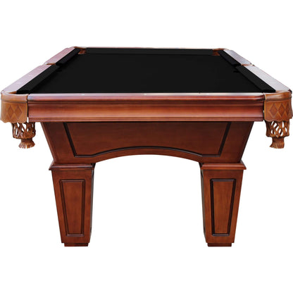 Playcraft St. Lawrence 8' Slate Pool Table with Drop Pockets - PTSLRCHT08