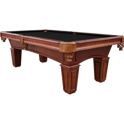 Playcraft St. Lawrence 8' Slate Pool Table with Drop Pockets - PTSLRCHT08
