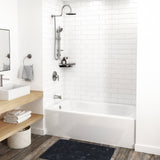 Pulse Showerspas 32" Wide White 100% Acrylic Alcove Tub - PT-2001-32