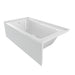 Pulse Showerspas 32" Wide White 100% Acrylic Alcove Tub - PT-2001-32