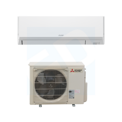 Mitsubishi MSZ-EX18NLW & SUZ-AA18NL 18,000 BTU 17.5 SEER2 Wall Mounted Heat Pump System - R454B - MSZEX18NLW/SUZAA18NL