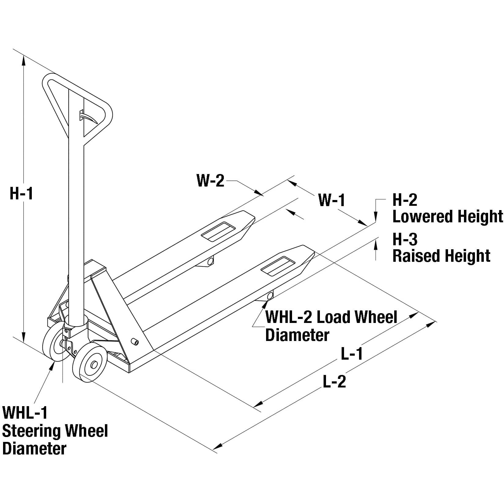 Wesco SCALE PALLET TRUCK - 272938 - Backyard Provider