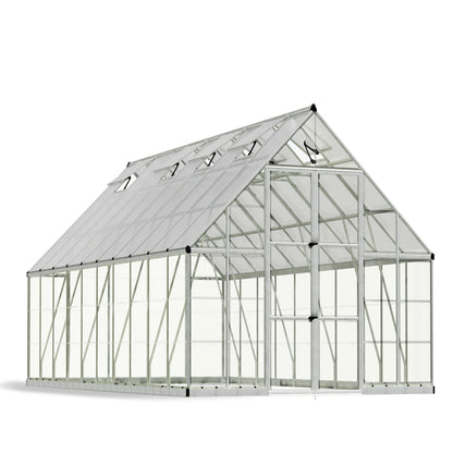 Palram - Canopia | Balance Greenhouse Kit With Clear 0.8mm Polycarbonate Glazing - HG6108G