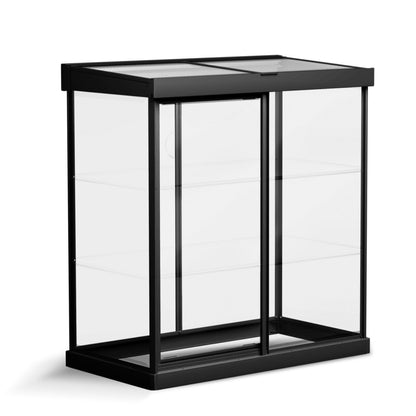 Palram - Canopia | Ivy 4x2 ft. Mini Greenhouse Kit - Black Frame with Clear Polycarbonate Glazing - HG4900