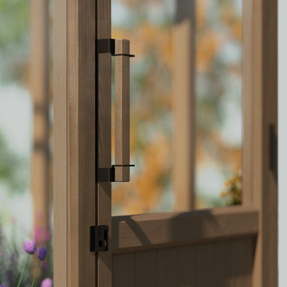 Palram - Canopia | Natura 8 ft Series - Cedar Wood Greenhouse Kit - HG5704