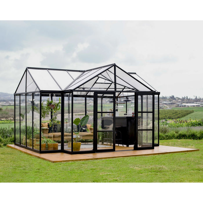 Palram Canopia | 12x15 Ft Triomphe Chalet Greenhouse - HG5500