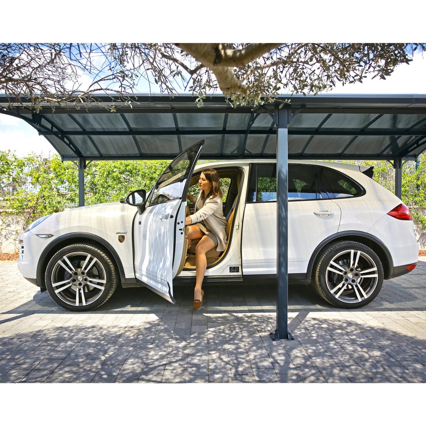 Palram - Canopia | Arcadia 5000 Carport 12x21x8 ft - HG9117