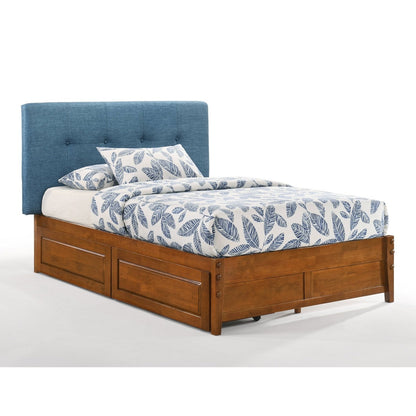 Night and Day Furniture Paprika Complete Bed (Dual Series) (K-Series)