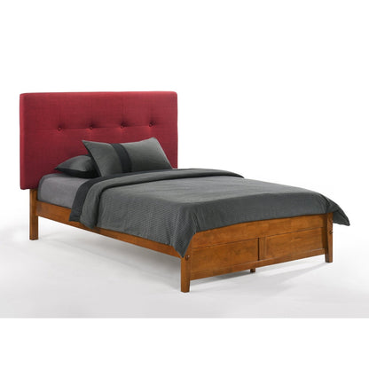 Night and Day Furniture Paprika Complete Bed (Dual Series) (K-Series)