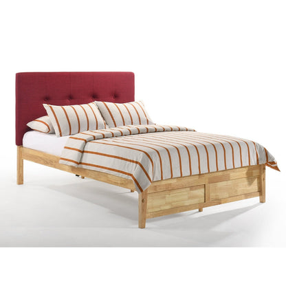 Night and Day Furniture Paprika Complete Bed (Dual Series) (K-Series)