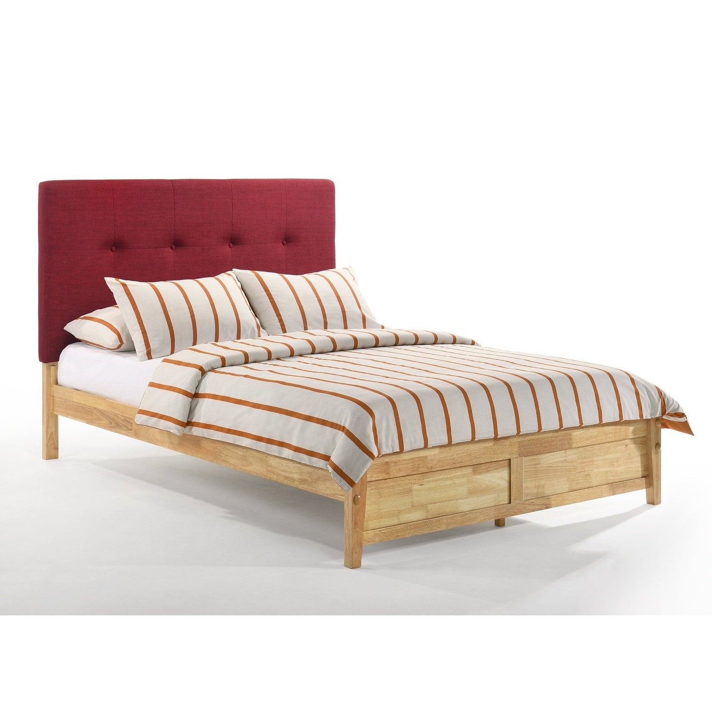 Night and Day Furniture Paprika Complete Bed (Dual Series) (K-Series)