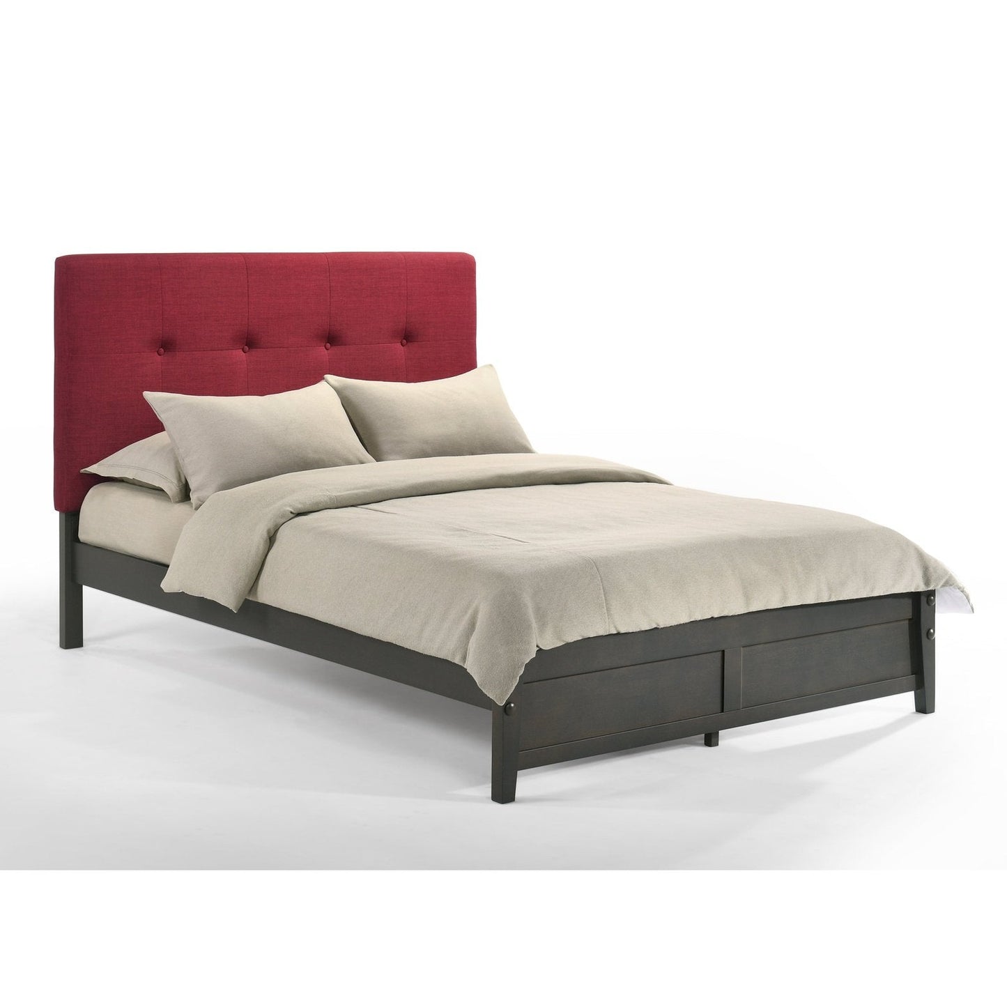 Night and Day Furniture Paprika Complete Bed (Dual Series) (K-Series)