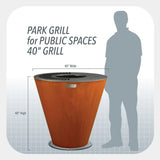 Public Park Grills for Public Spaces and High Traffic Areas - One40PARK