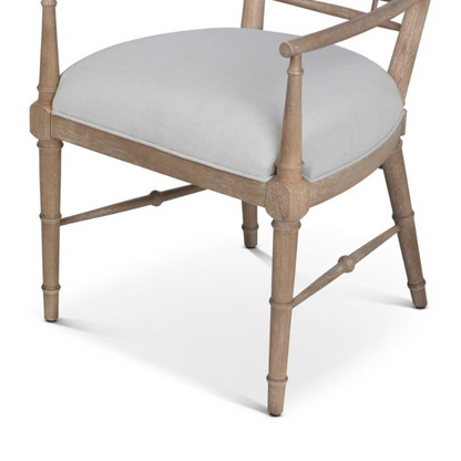 Park Hill Collection Hyannis Port Armchair - F-009-2-126-01B WHITEWASH