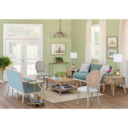 Park Hill Collection Southern Classic Louise Square Backed Sofa - EFS20125