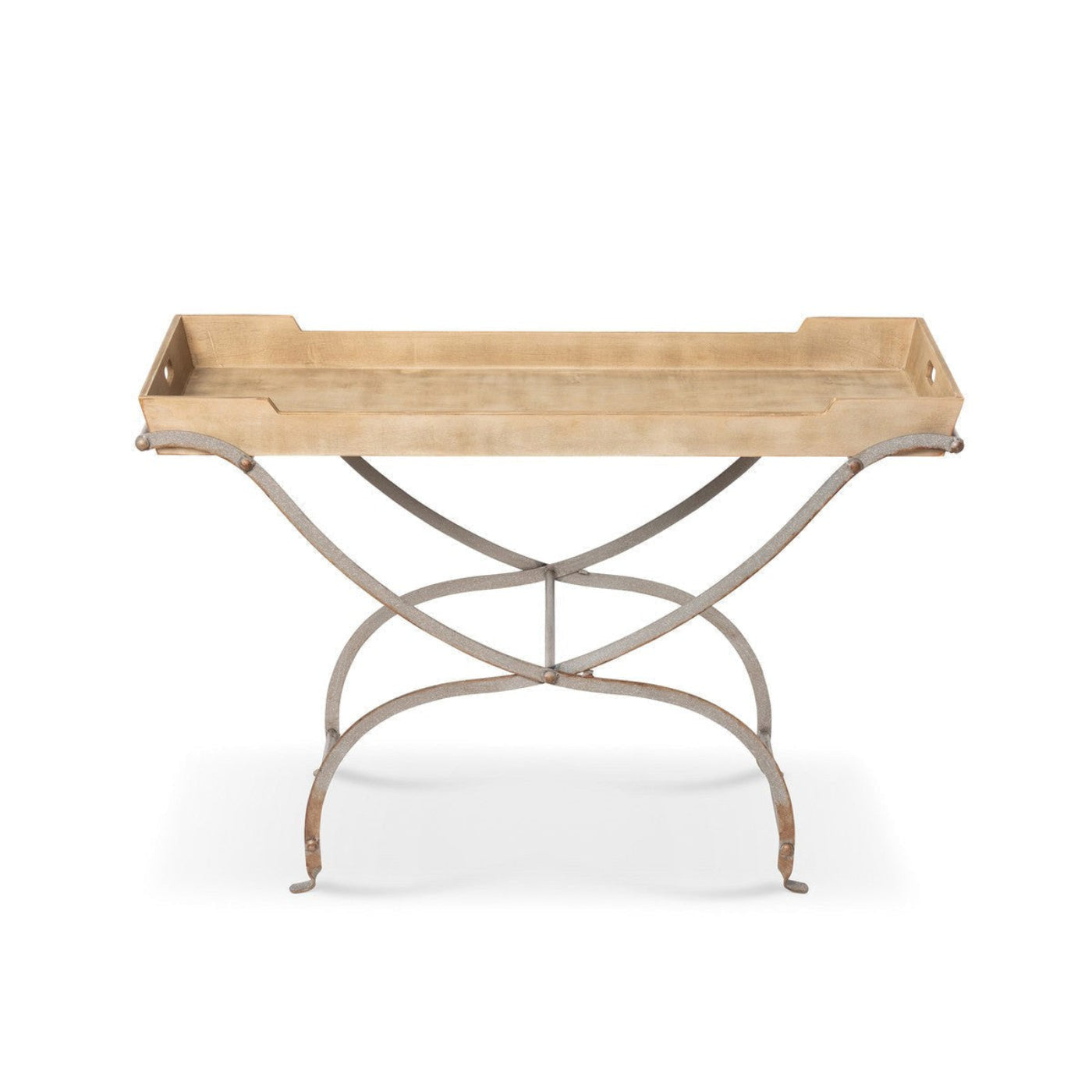 Park Hill Collection Planter's Narrow Console Hallway Wood Entryway Table Storage - EFC80303