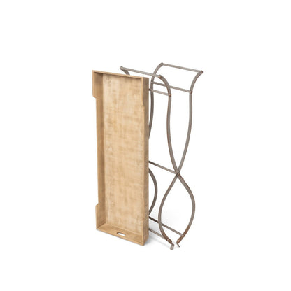 Park Hill Collection Planter's Narrow Console Hallway Wood Entryway Table Storage - EFC80303