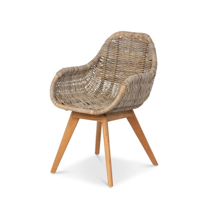 Park Hill Collection Rattan Lounge Chair - EFS16006