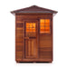 Enlighten SaunaTerra Moonlight 3-Person Outdoor Dry Traditional Sauna - T-16377