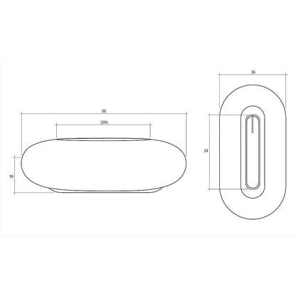 Pebble Fire Table Diagram