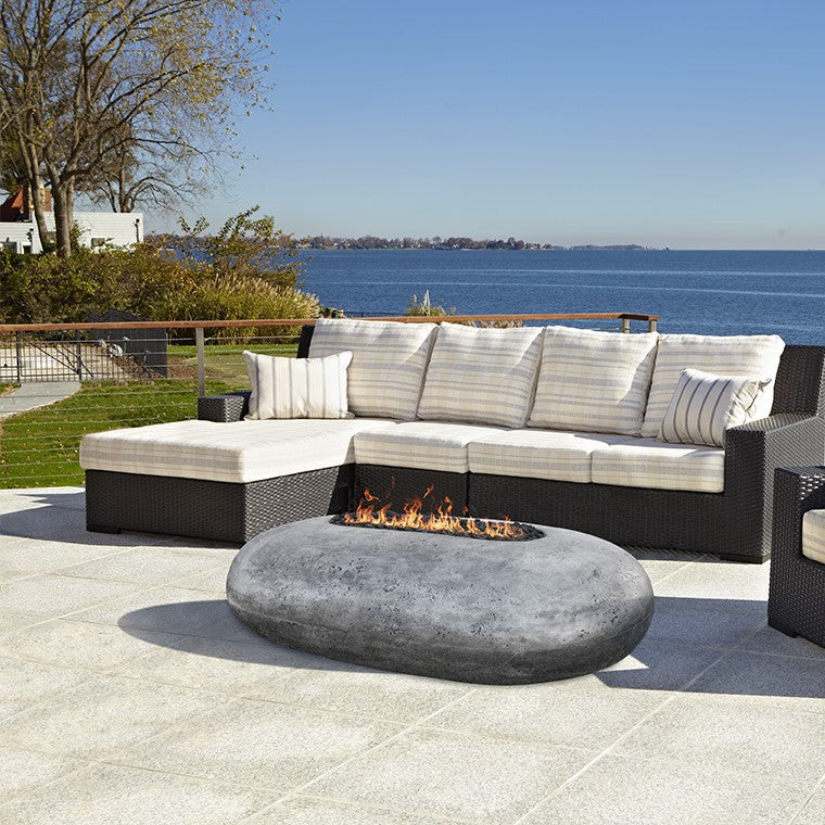 Pebble Fire Table LifeStyle 1