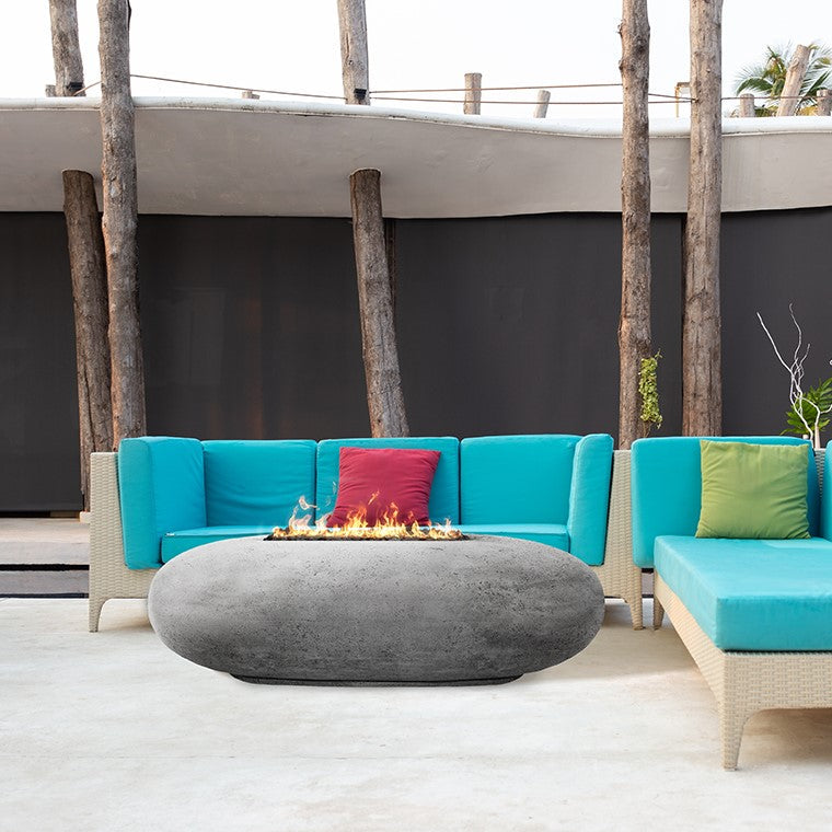 Pebble Fire Table LifeStyle 2
