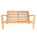 Royal Teak Collection Coastal Love-Seat / 2-Seater FRAME ONLY - COA2FO