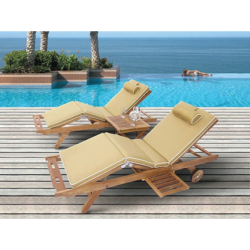 Royal Teak Collection Sun Bed - SNBL