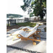 Royal Teak Collection Sun Bed - SNBL