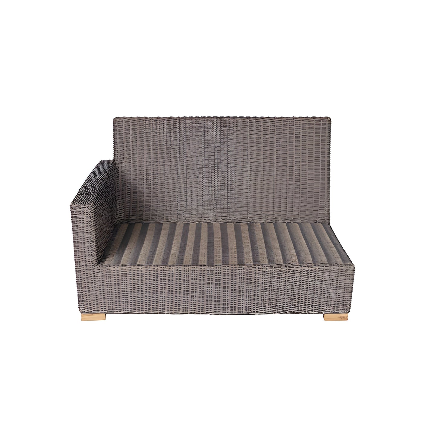 Royal Teak Collection Sanibel 2-Seater Arm Right / FRAME ONLY- SB2RFO