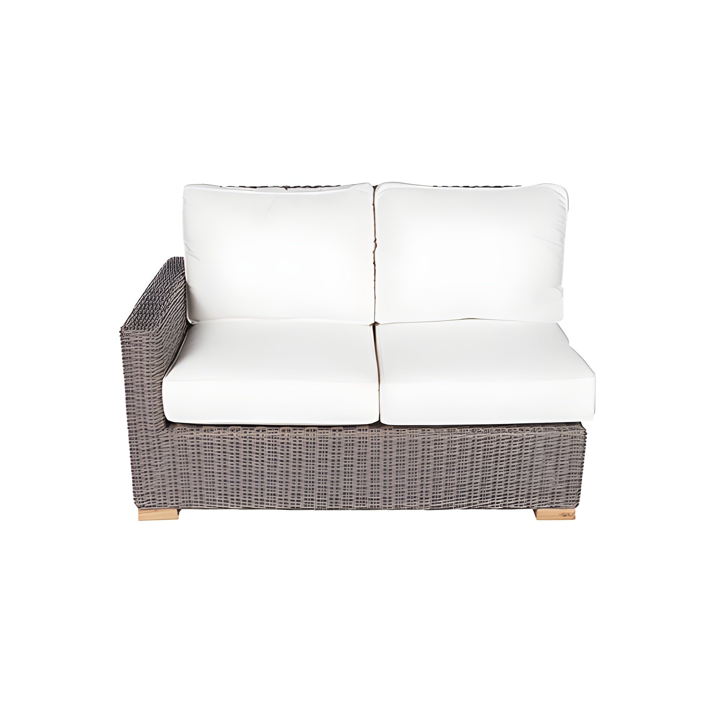 Royal Teak Collection Sanibel 2-Seater Arm Right SB2R