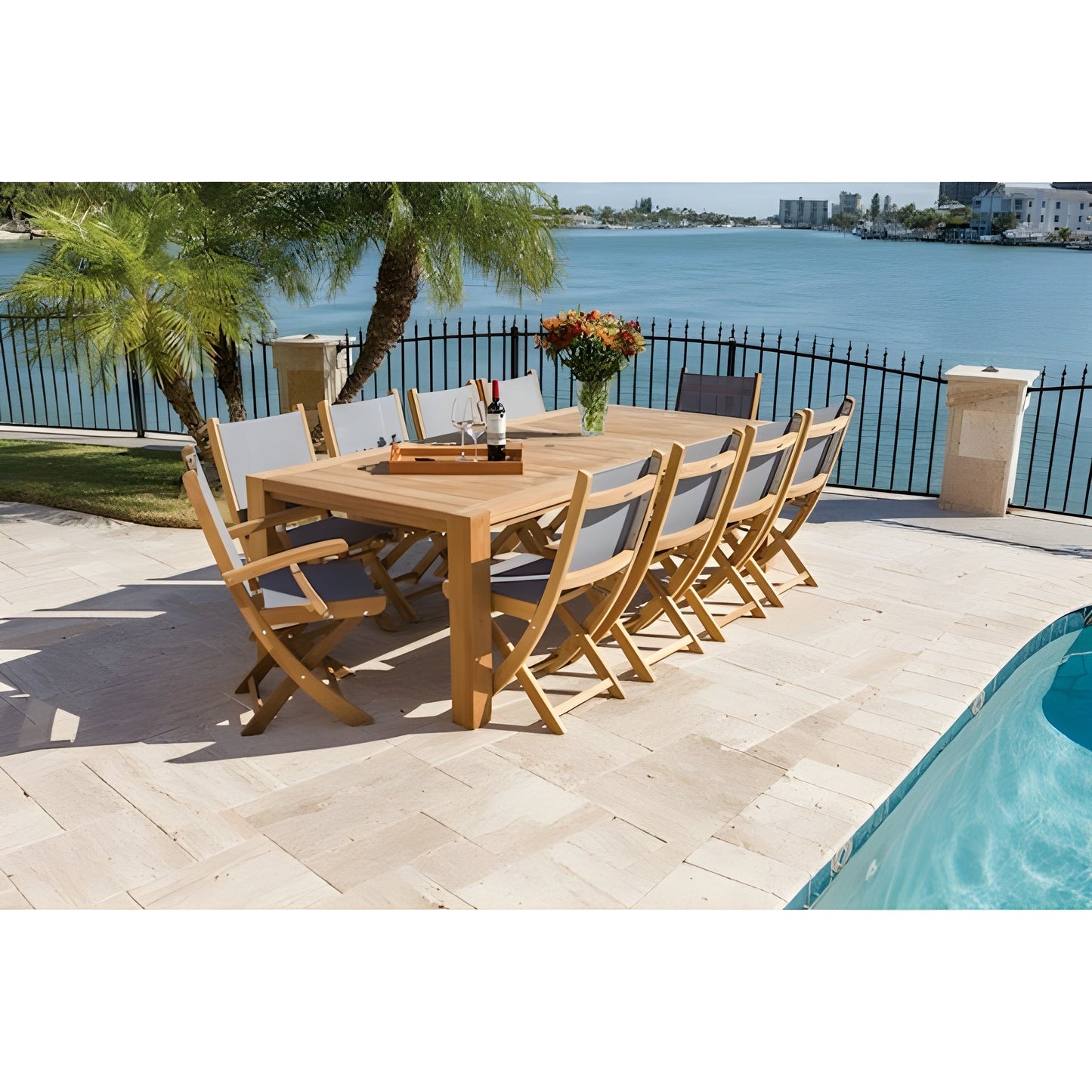 Royal Teak Collection Comfort Table 96" - COMF96