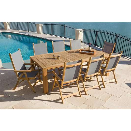 Royal Teak Collection Florida Chair Gray Sling - FLGR