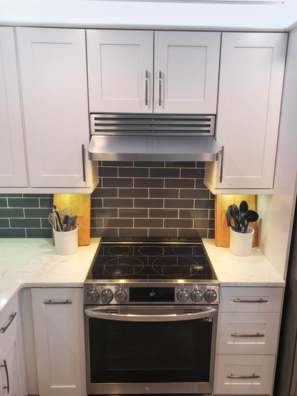ProLine Under-Cabinet Range Hood, Convertible to Ductless, 600 CFM, Stainless Steel Proline - PLJW 185 Slim