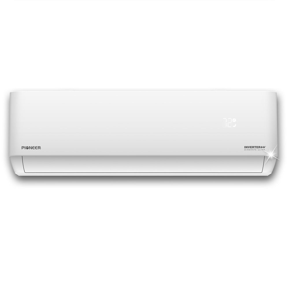 Pioneer® Diamante Ultra 18,000 BTU 22 SEER2 Ductless Mini-Split Inverter++ Energy-Star Wi-Fi Air Conditioner Heat Pump Full Set 230V with 16 Ft. Kit
