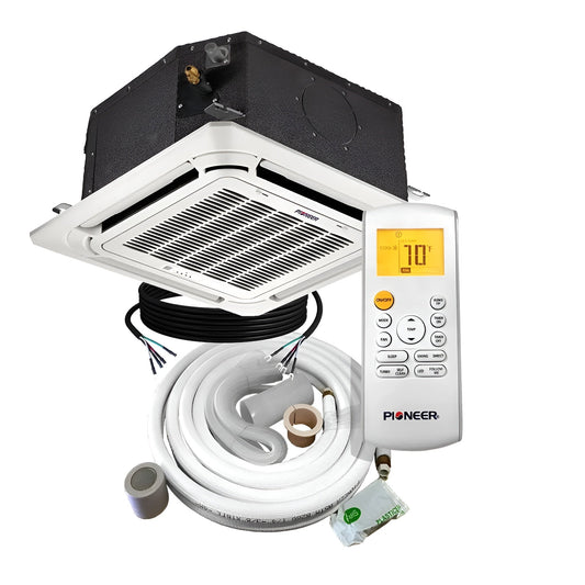 Pioneer Multi Zone 24,000 BTU Ceiling Cassette Air Handler - CB024GMFILCFHD-25