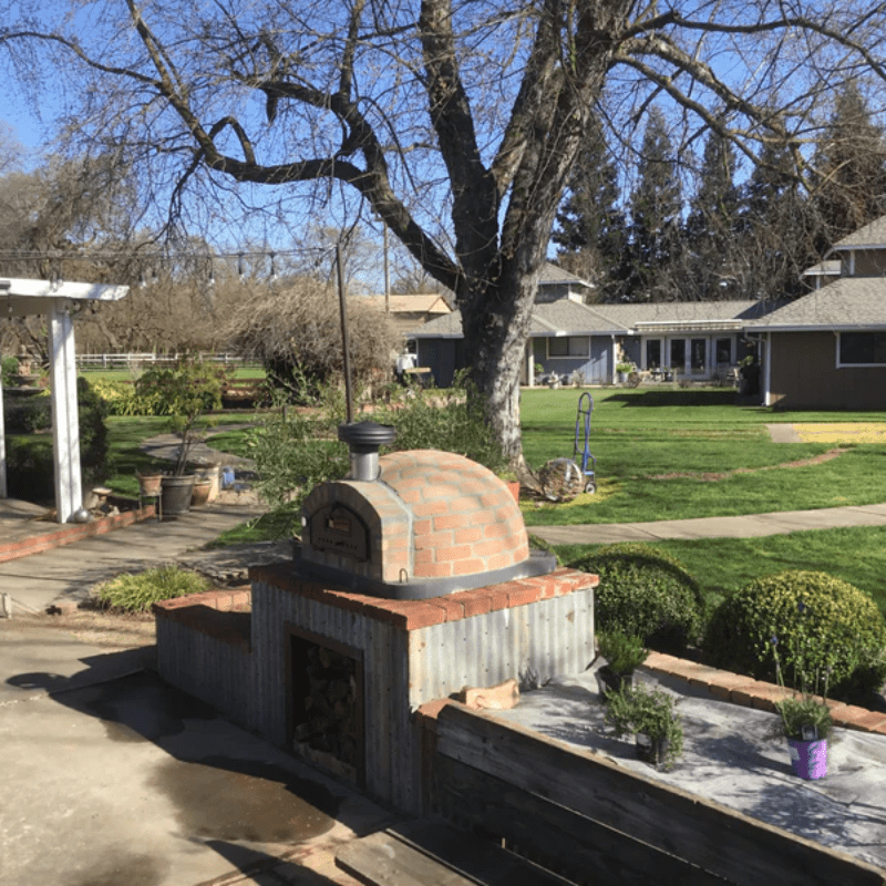 PizzaioliRusticPremiumWoodFiredPizzaOvenGarden
