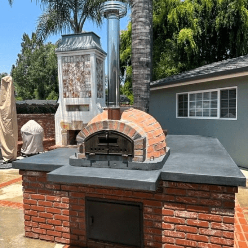 PizzaioliRusticPremiumWoodFiredPizzaOvenOutdoorCountertop