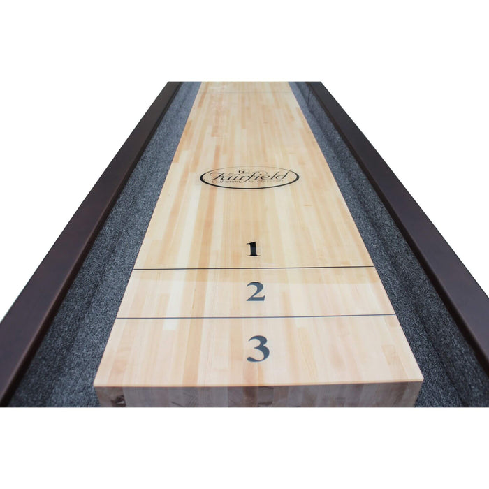 Playcraft Brazos River Pro-Style Shuffleboard Table in Black - SHBRRBLK12