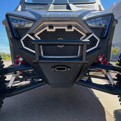 Sdr Motorsports Polaris RZR Pro R/Pro S/Turbo R Double Tube Front Bumper with Winch Mount - 730508
