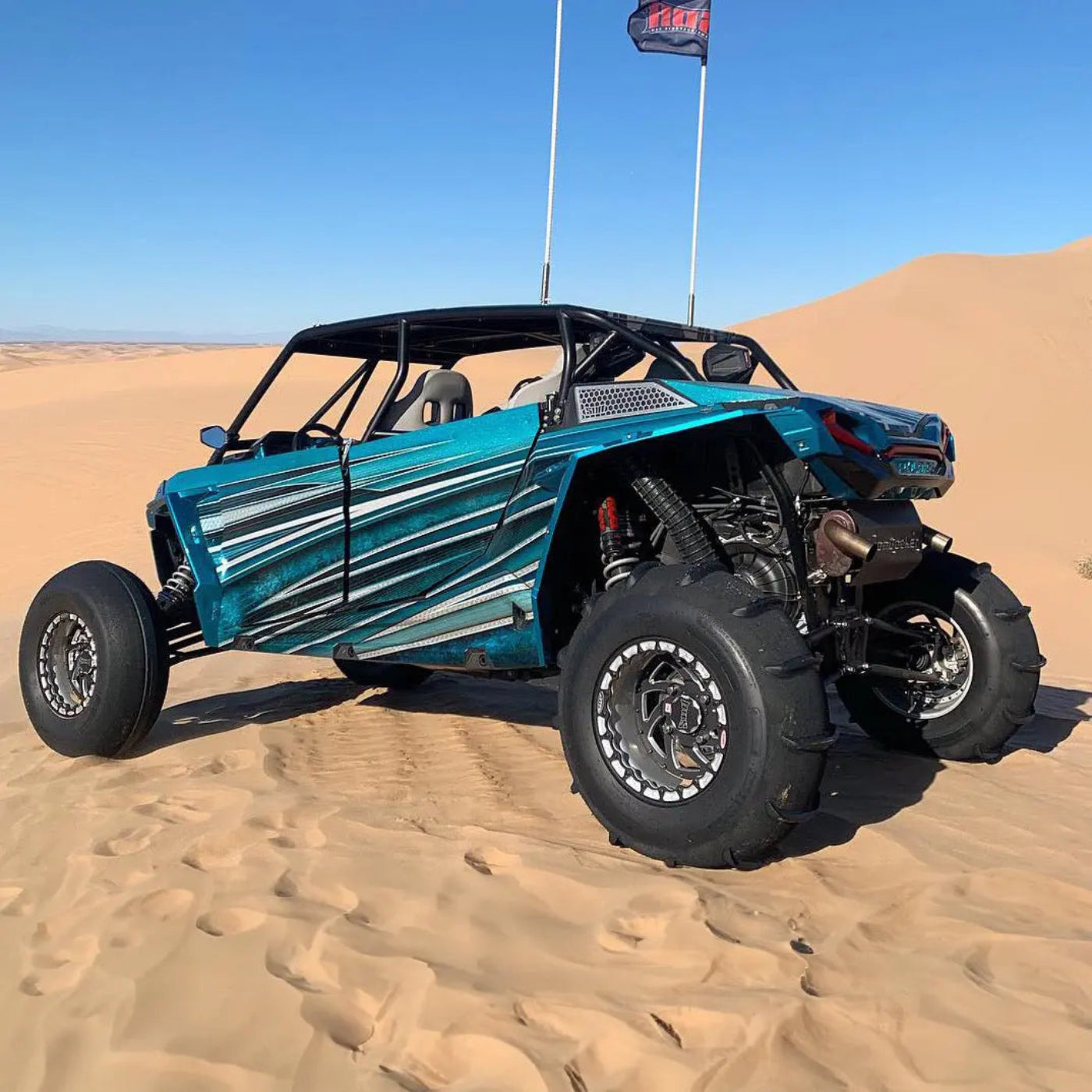 Sdr Motorsports Polaris RZR XP 4 1000/Turbo/Turbo S Fastback Shorty Cage - 710606