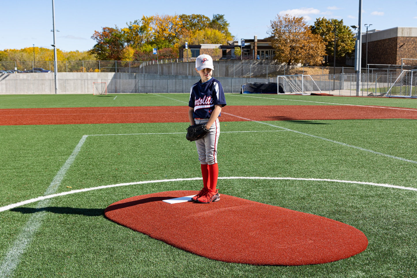 Portolite 6" Two-Piece Game Mound - 6107GREEN2PC