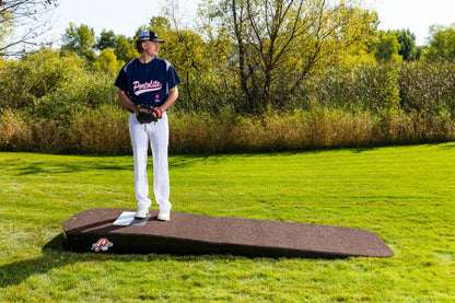 Portolite STANDARD Two-Piece Practice Mound - 1150BROWN2PC