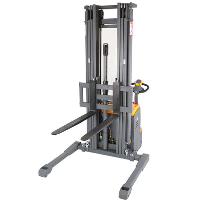 Apollolift Electric Walkie Straddle Stacker - A-3030