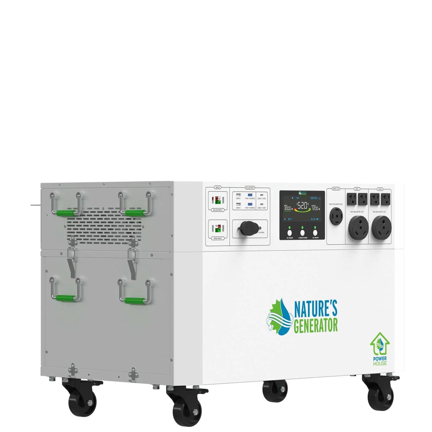 Nature's Generator  Powerhouse Gen 2 Whole Home Generator - NGPH72