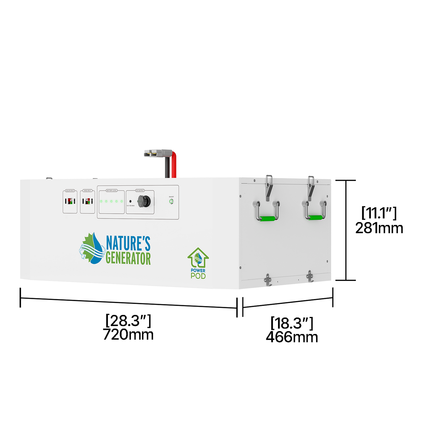 Nature's Generator  Gen 2 Solar and Wind Generator - NGPHAUW