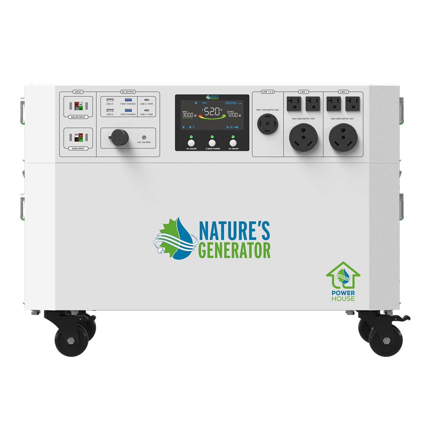 Nature's Generator  Gen 2 Whole Home Solar Generator - NGPHAU