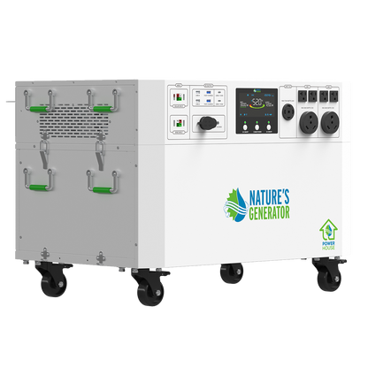 Nature's Generator  Gen 2 Solar Generator and Transfer Switch - NGPHAUP