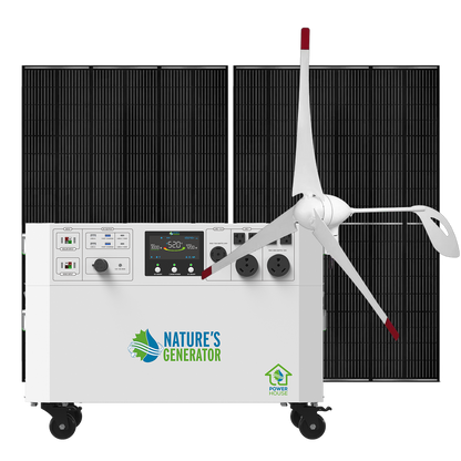 Nature's Generator  Gen 2 Solar and Wind Generator - NGPHAUW